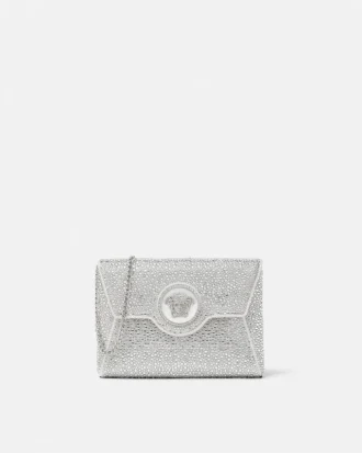 Pochette en satin ornée de La Medusa