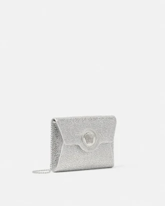 Pochette en satin ornée de La Medusa