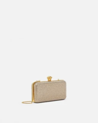 Pochette en satin ornée de La Medusa