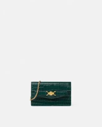 Pochette Medusa 95 effet croco Pochette Medusa 95 effet croco