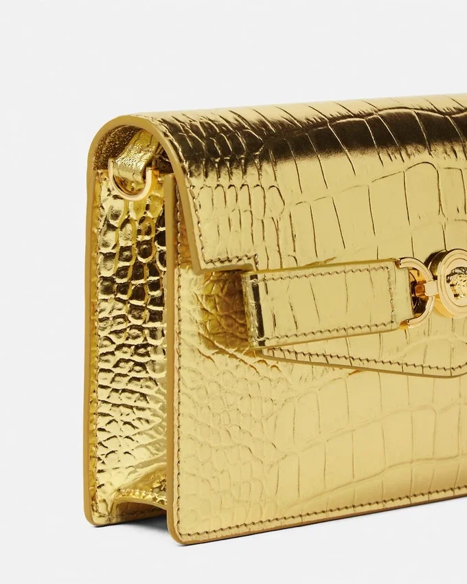 Pochette Medusa 95 effet croco Pochette Medusa 95 effet croco