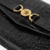 Pochette Medusa 95 effet croco