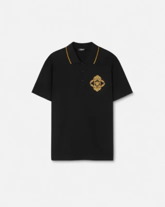 Polo brodé Architectural Baroque