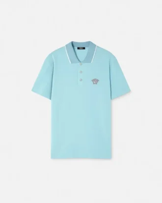 Polo brodé Medusa