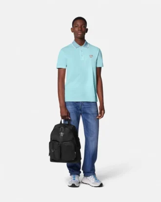 Polo brodé Medusa