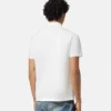 Polo demi-zip en coton piqué brodé