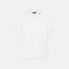 Polo en coton piqué brodé