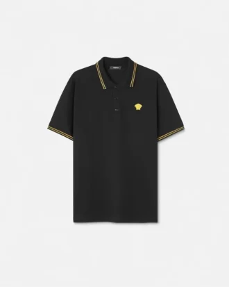 Polo en coton piqué brodé Polo en coton piqué brodé