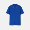 Polo en coton piqué brodé Polo en coton piqué brodé