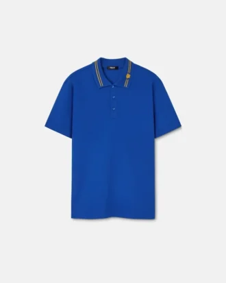 Polo en coton piqué brodé Polo en coton piqué brodé