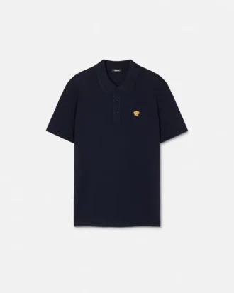Polo en coton piqué brodé Polo en coton piqué brodé