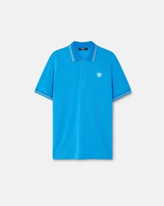 Polo en coton piqué brodé Polo en coton piqué brodé