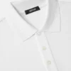 Polo en coton piqué brodé