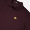 Polo en coton piqué brodé