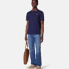 Polo en coton piqué brodé Polo en coton piqué brodé
