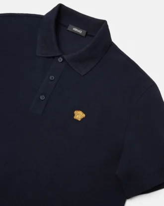 Polo en coton piqué brodé Polo en coton piqué brodé