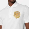 Polo en coton piqué brodé Polo en coton piqué brodé