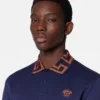 Polo en coton piqué brodé Polo en coton piqué brodé