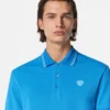 Polo en coton piqué brodé