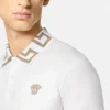 Polo en coton piqué brodé