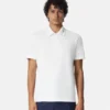 Polo en coton piqué brodé