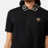Polo en coton piqué brodé Polo en coton piqué brodé