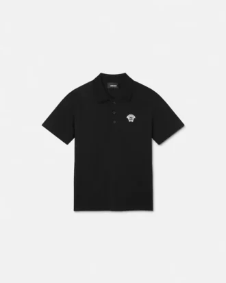 Polo en coton piqué brodé pour enfant