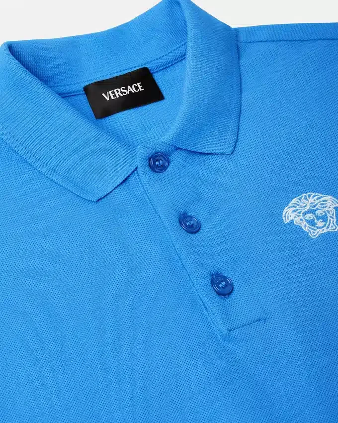 Polo en coton piqué brodé pour enfant Polo en coton piqué brodé pour enfant