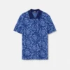 Polo en coton piqué jacquard Polo en coton piqué jacquard