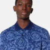 Polo en coton piqué jacquard Polo en coton piqué jacquard