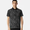 Polo en coton piqué jacquard Polo en coton piqué jacquard