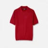 Polo en maille de soie et coton Polo en maille de soie et coton