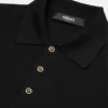 Polo en maille de soie et coton Polo en maille de soie et coton