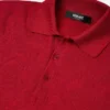 Polo en maille de soie et coton Polo en maille de soie et coton