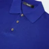 Polo en maille de soie et coton Polo en maille de soie et coton