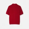 Polo en maille de soie et coton Polo en maille de soie et coton