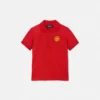 Polo imprimé en coton piqué pour enfant