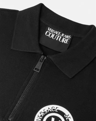 Polo zippé V-Emblem