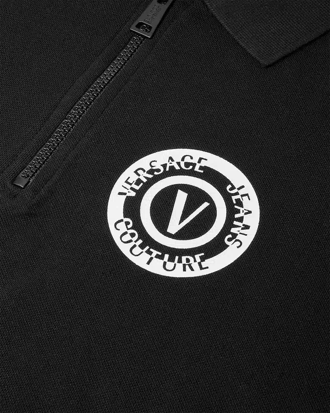 Polo zippé V-Emblem Polo zippé V-Emblem