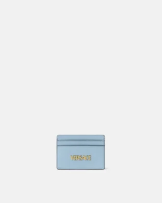 Porte-cartes en cuir Versace Tag