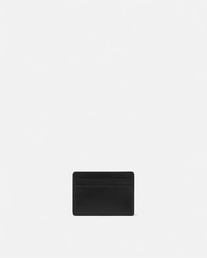 Porte-cartes en cuir Versace Tag Porte-cartes en cuir Versace Tag