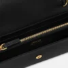 Portefeuille en cuir V avec chaîne Portefeuille en cuir V avec chaîne