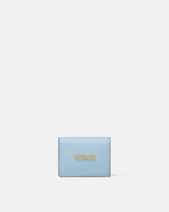 Portefeuille en cuir Versace Tag