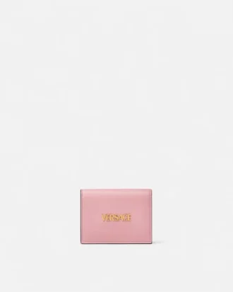 Portefeuille en cuir Versace Tag