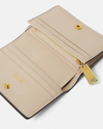 Portefeuille en cuir Versace Tag