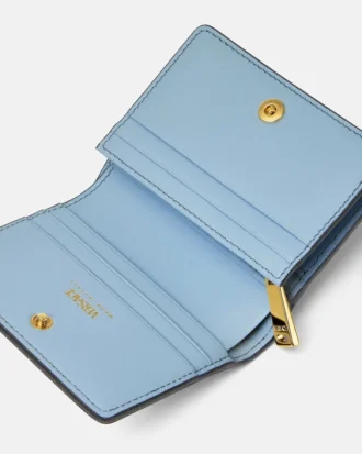 Portefeuille en cuir Versace Tag
