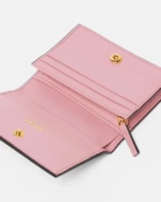 Portefeuille en cuir Versace Tag