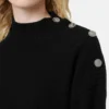 Pull carré en tricot de laine et cachemire Pull carré en tricot de laine et cachemire