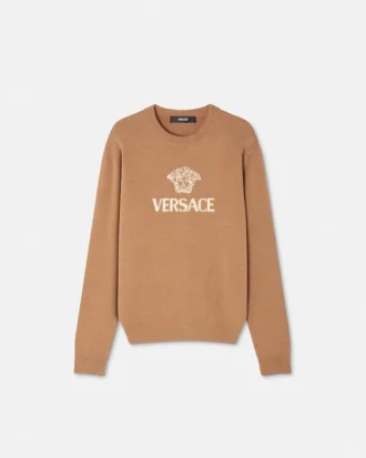 Pull en cachemire intarsia