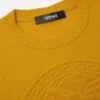 Pull en cachemire mélangé avec motif Medusa Pull en cachemire mélangé avec motif Medusa